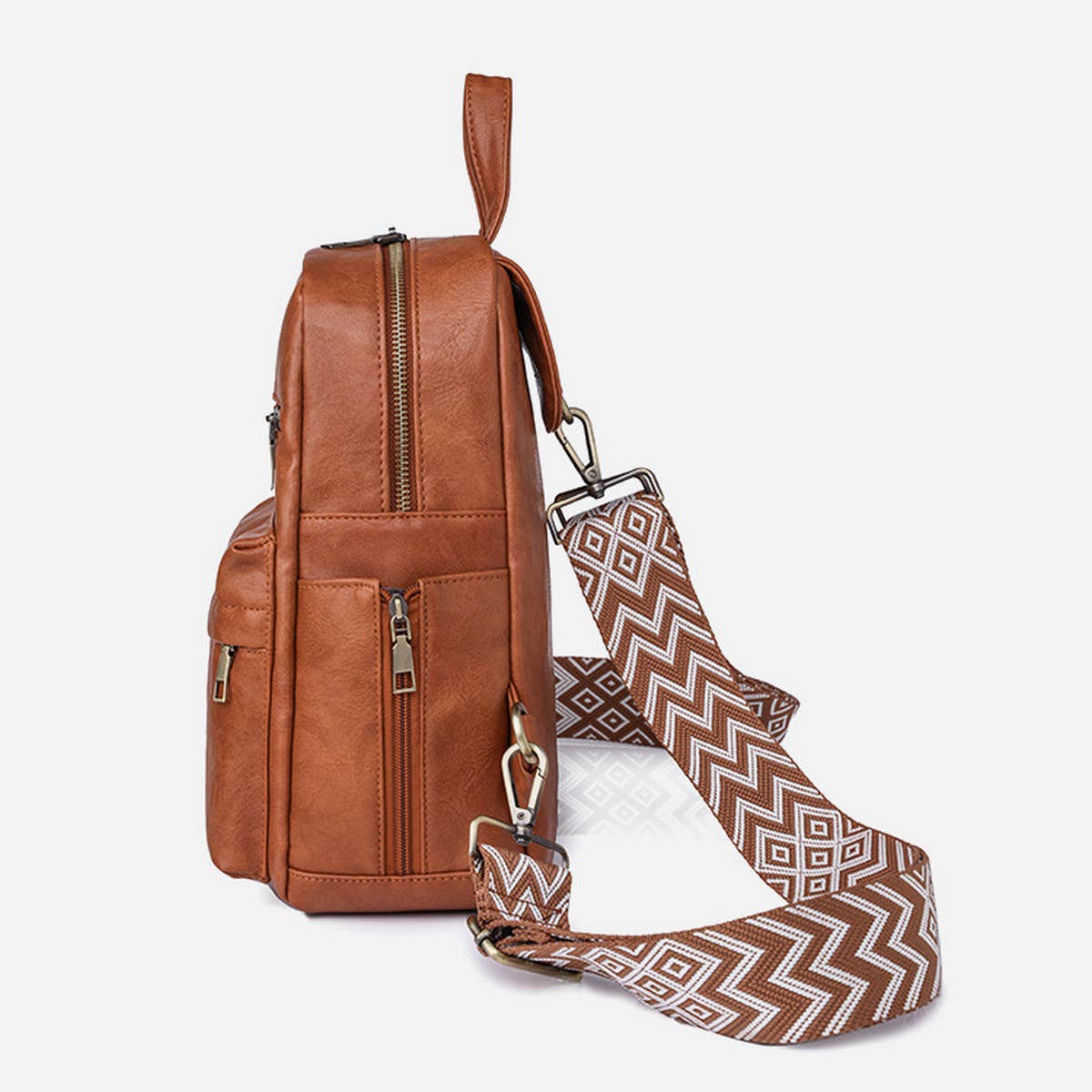 LEISURE TRAVEL DUAL PURPOSE CHEST BAG BACKPACK_CWAB2881