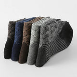5 PAIRS OF CASUAL SIMPLE THICK WARM COTTON SOCKS_CWMS0687