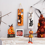 INS STYLE CUTE GHOST WOODEN HANGING DECOR_CWAJE05362
