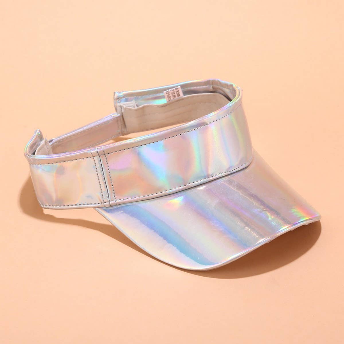 HOLOGRAPHIC SUN VISOR TRENDY UV PROTECTION CAP_CWAH3281
