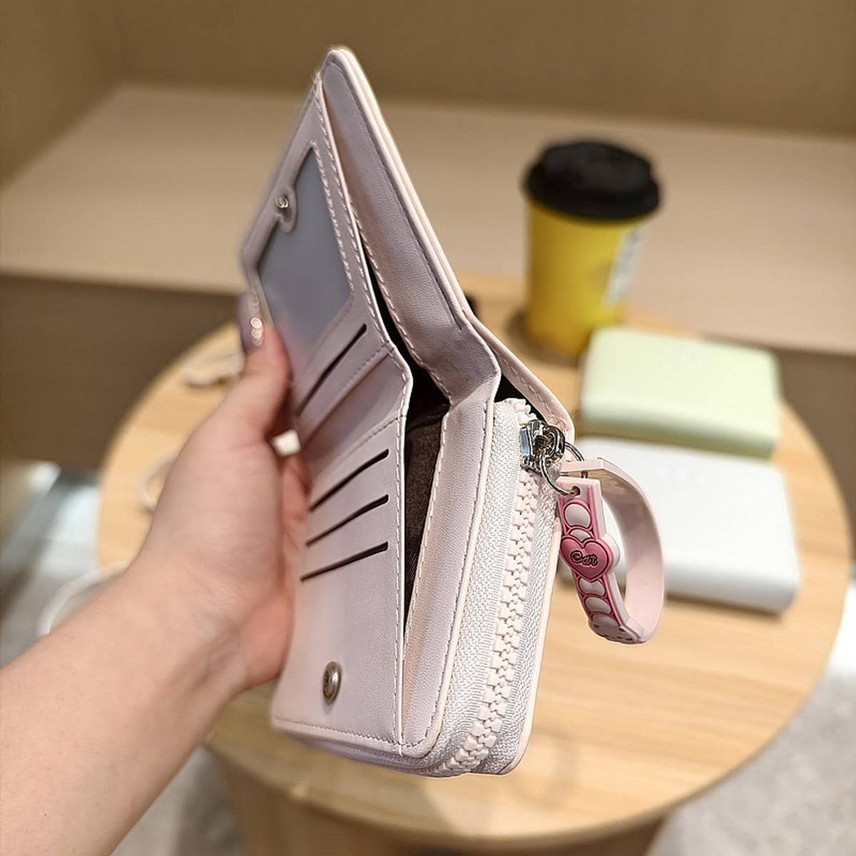 New Cute 3 Bear Zipper Wallet For Students_Cwab06242