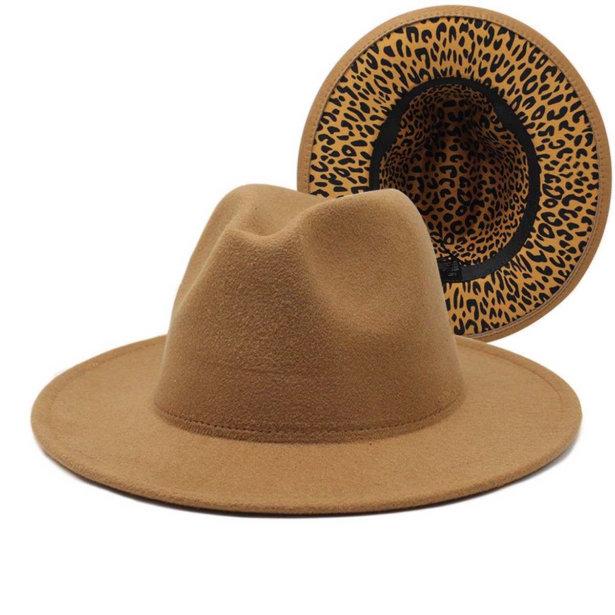 THICKENED DOUBLE SIDED HAT TWO COLOR JAZZ HAT_CWAH2536