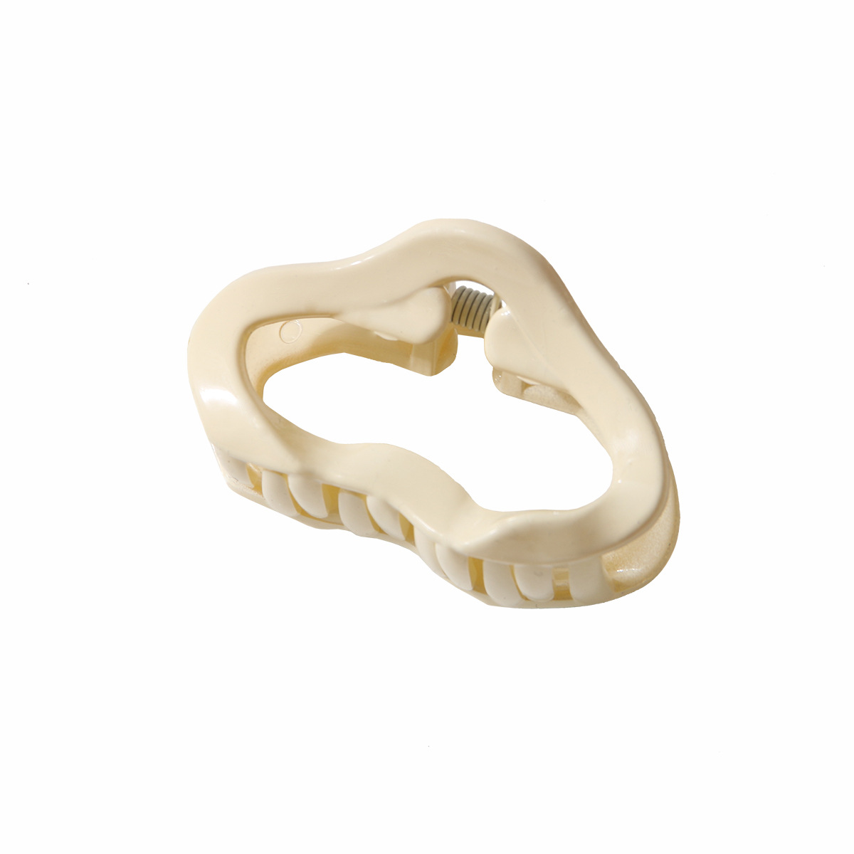 MINI CLOUD HAIR CLAW CREAMY PASTEL SIDE CLIP_CWAHA1042