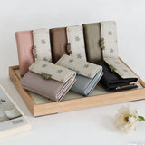 New Fresh Print 3-Fold Coin Clip Wallet_Cwab06264