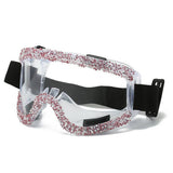 RHINESTONE ANTI SAND AND DUST CYCLING GLASSES_CWASG0859