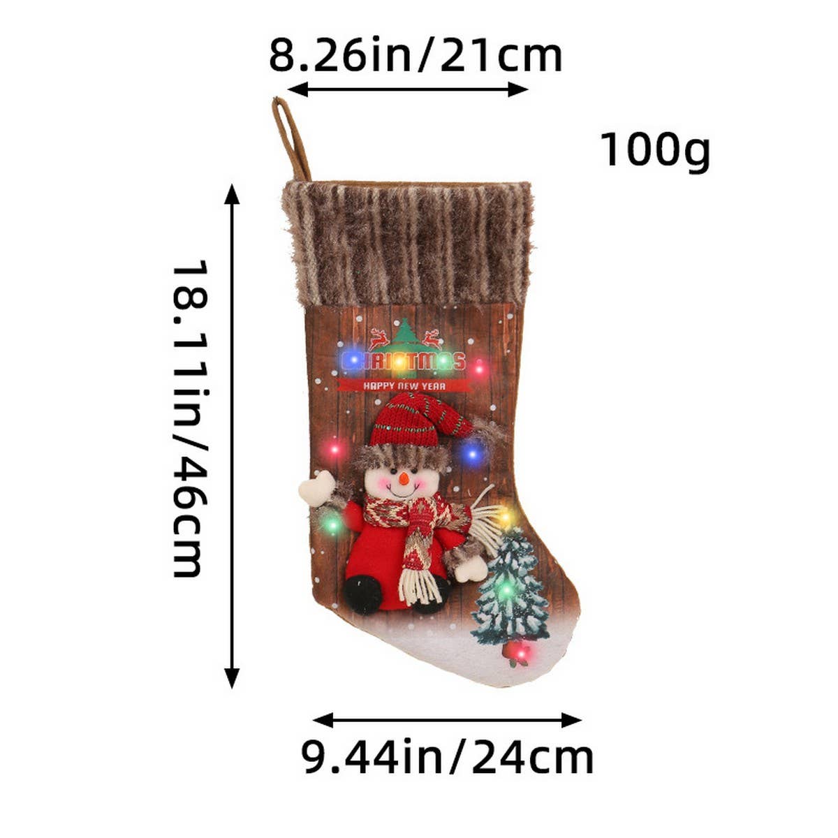 CHRISTMAS SOCKS CHILDREN GIFT BAG CANDY BAG_CWMS1443