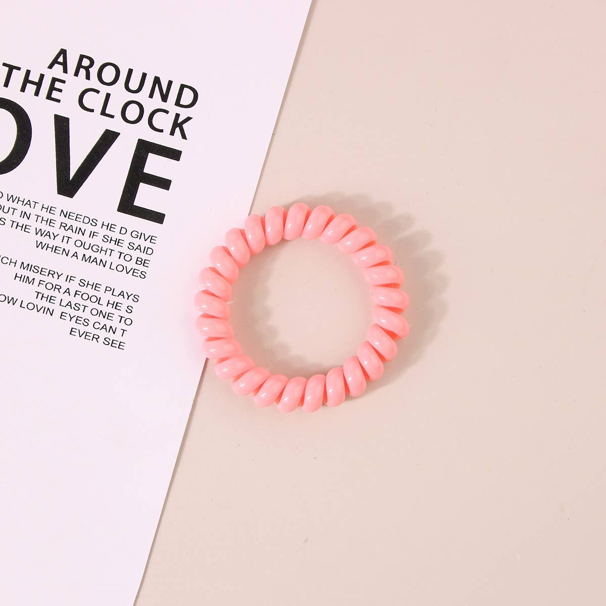 Cwaha1108_Simple Phone Line Hair Tie