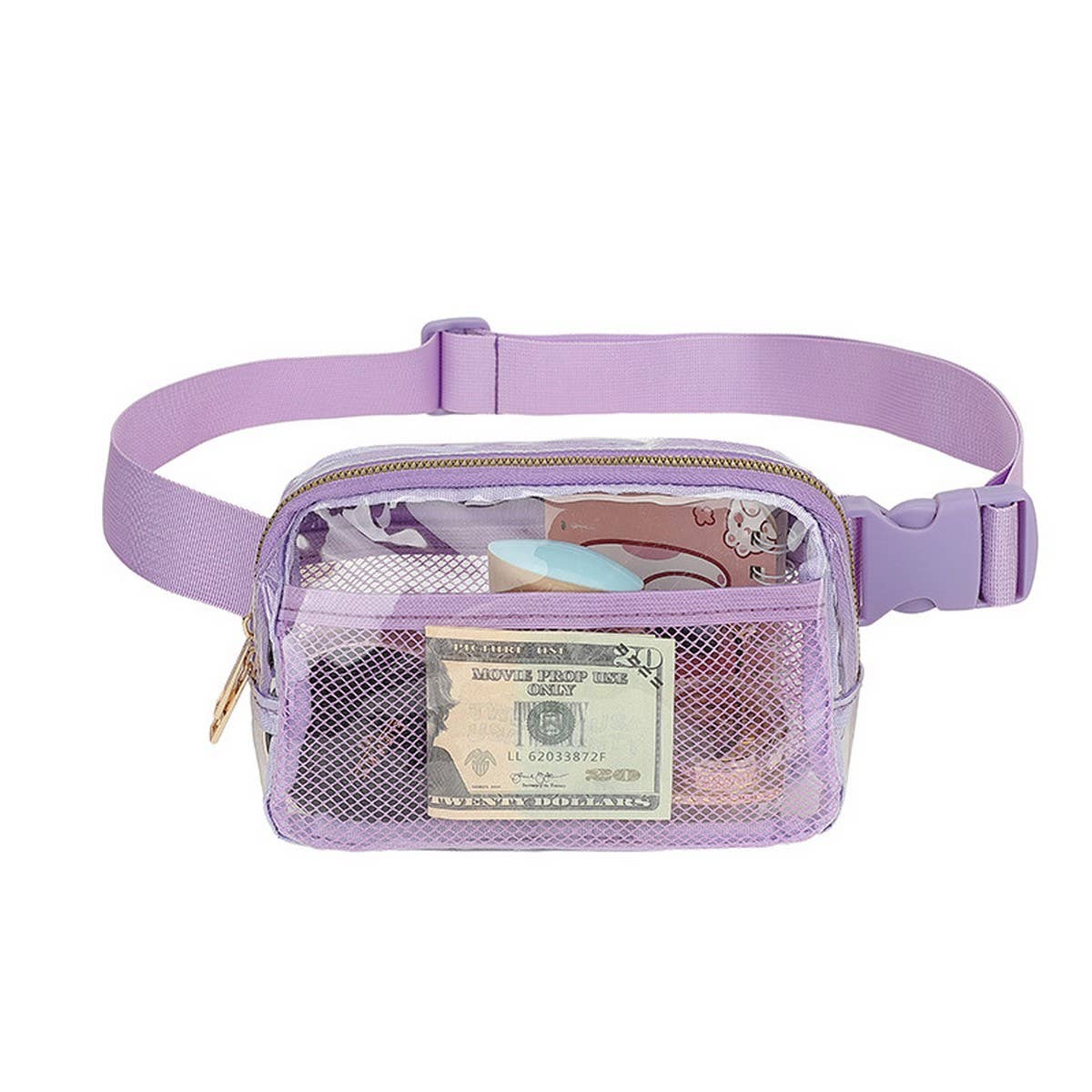 Unisex Clear Sling Bag Outdoor Fanny Pack_Cuab0287