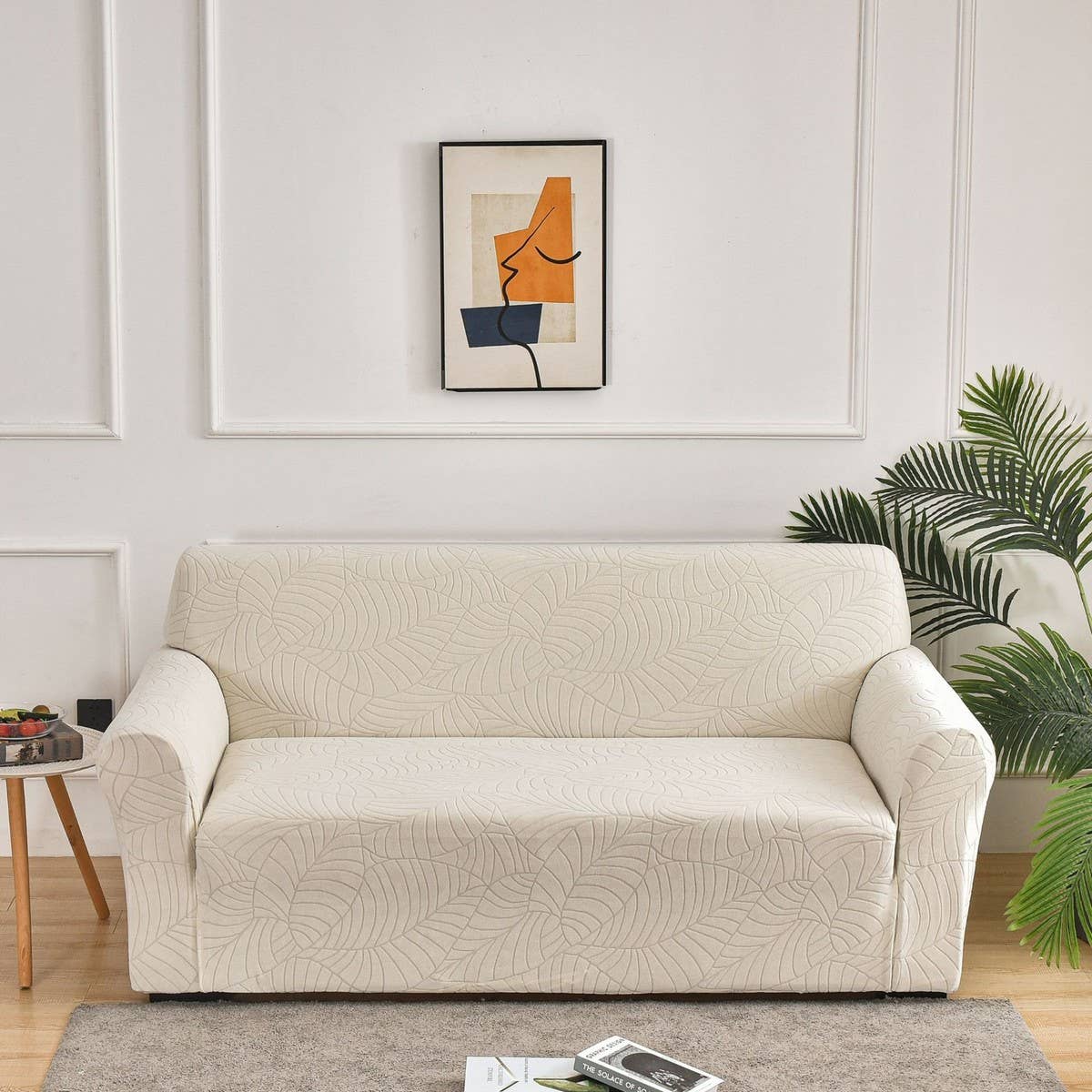 Waterproof Jacquard Sofa Cover, Thick Stretchy_Cwmm8311