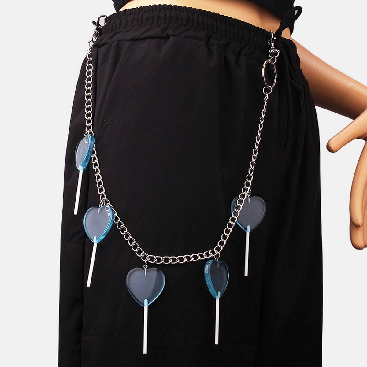 COLORED LOLLIPOP PENDANT PANTS CHAIN_CWMM0683