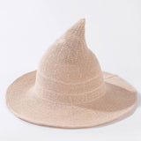 Cwah2206_Winter Fashion Halloween Wool Witch Hat