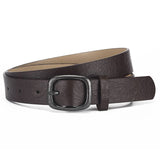 Fashionable Day-Shaped Buckle Leopard Print Belt