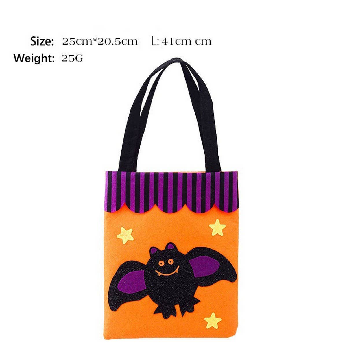Cute Pumpkin Ghost Nonwoven Gift Bag_Cwmm9923
