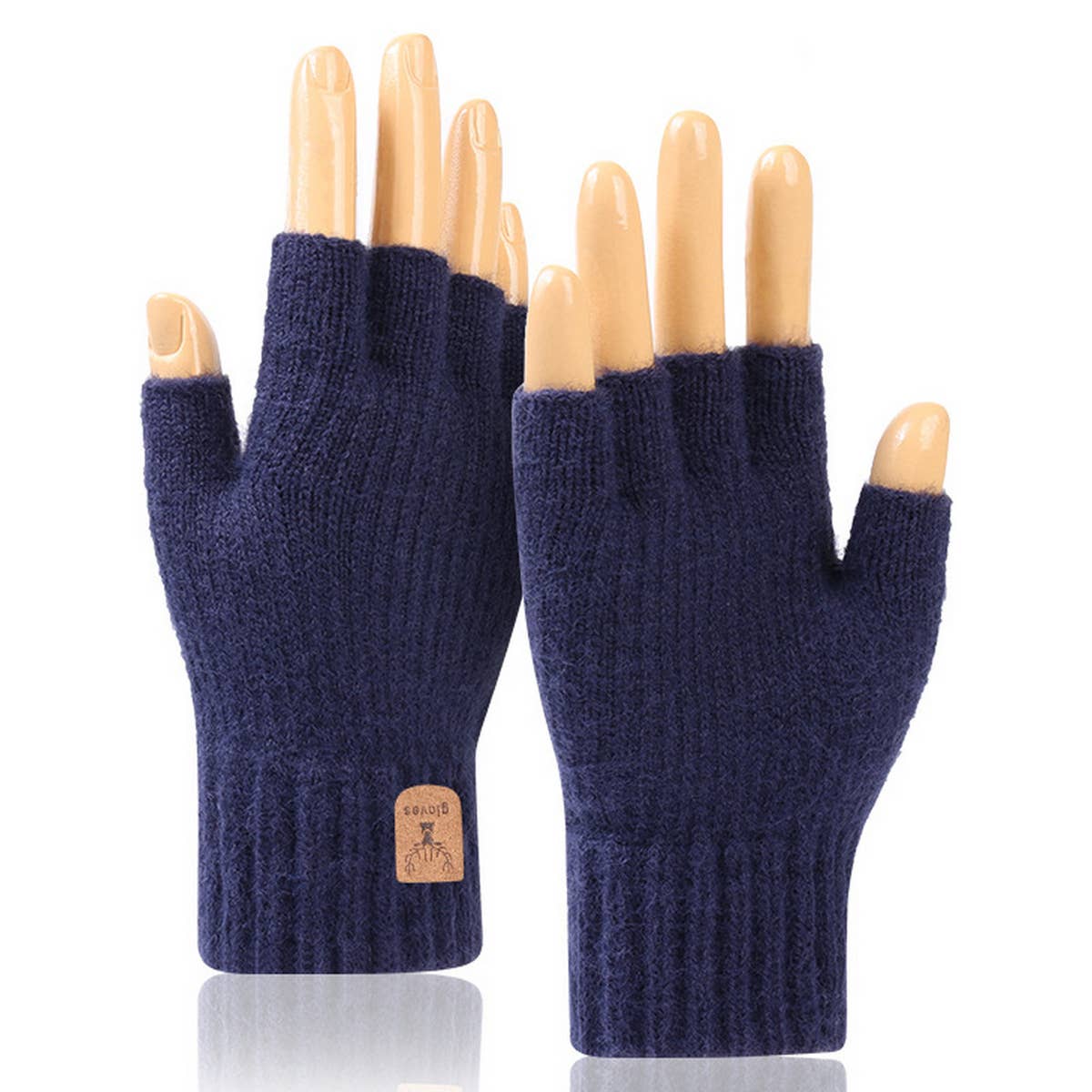Cold-Proof And Warm Thick Half-Finger Gloves_Cwag0120