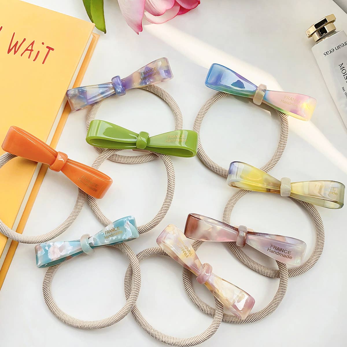 Women Fashion Headwear Bow Hair Rope_Cwaha0811