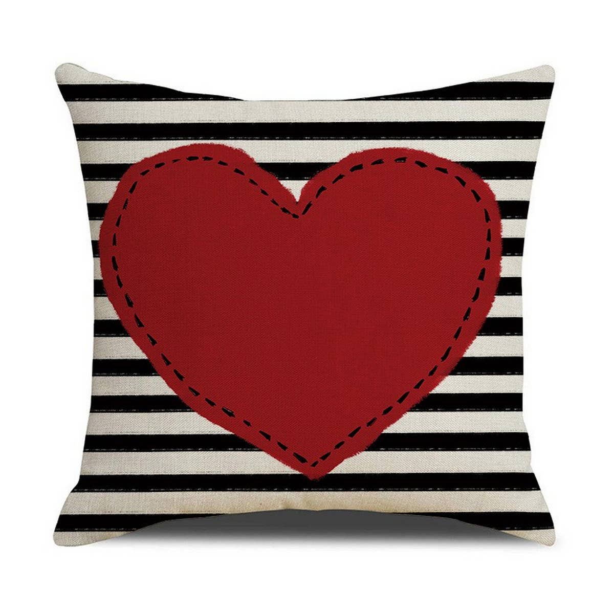 Valentines Day Letter Print Home Pillowcase_Cwmm0774