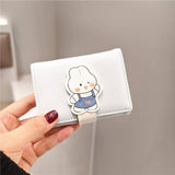CARTOON CUTE RABBIT MINI SHORT WALLET_CWAB2557