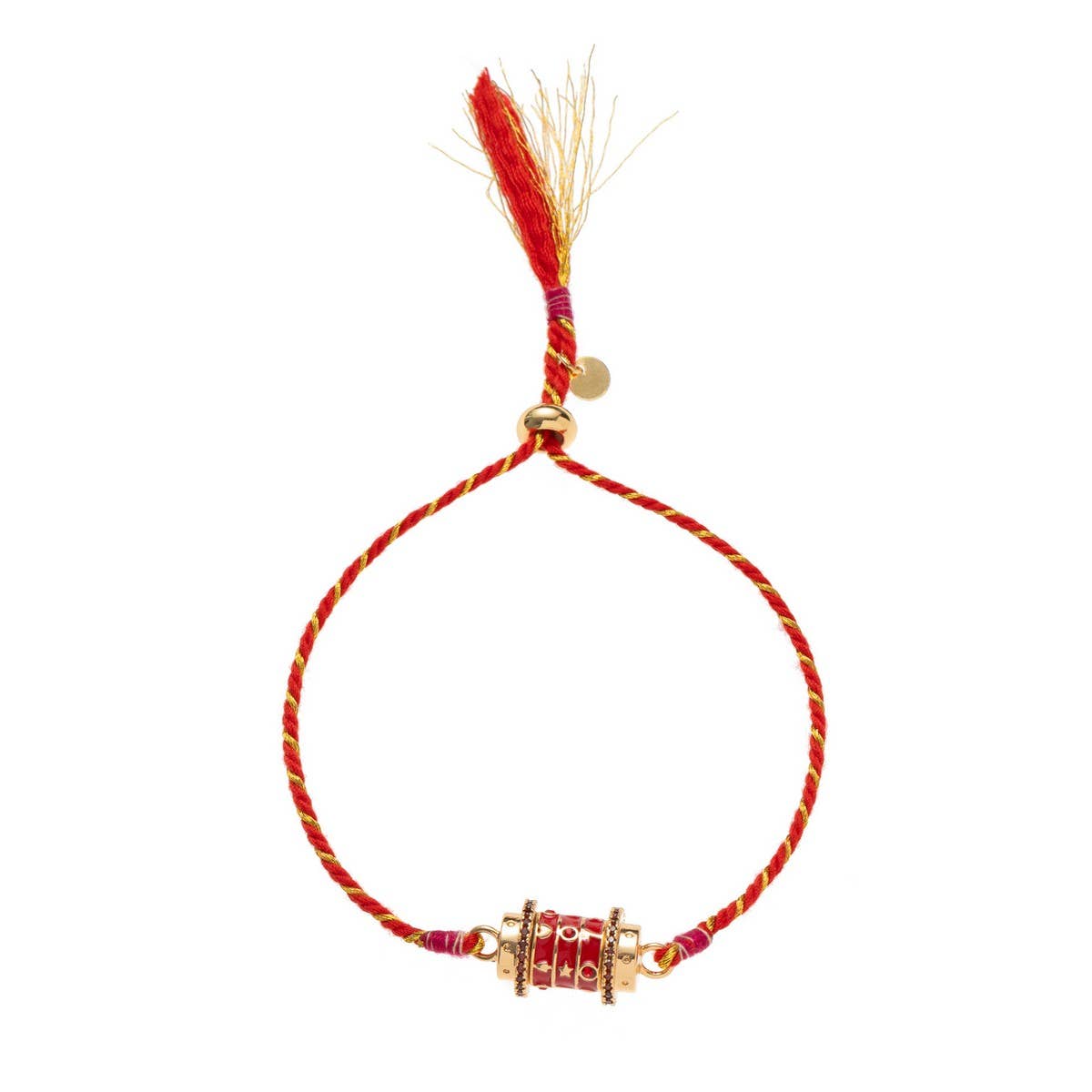 LITERARY STAR TAROT PENDANT COLORED BRACELET_CWMM5524