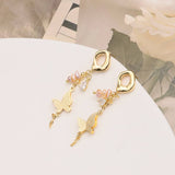 NEW SILVER NEEDLE PEARL EARRINGS FOR WOMEN_CWAJE3800