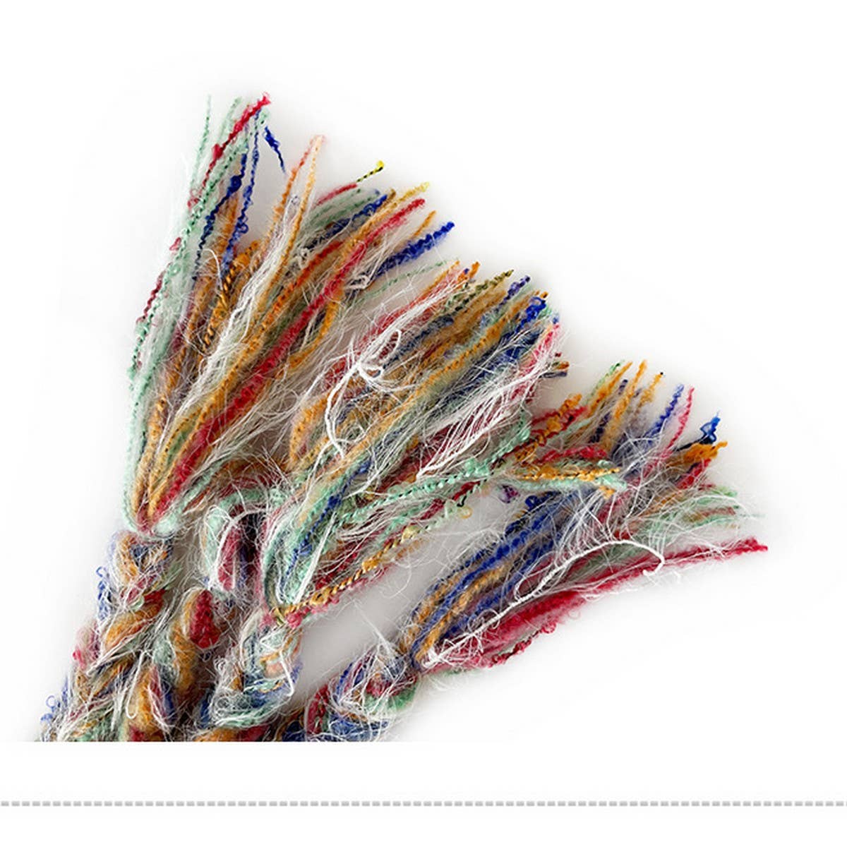 SWEET MIXED COLOR EARMUFFS KNITTED HAT_CWAH2049