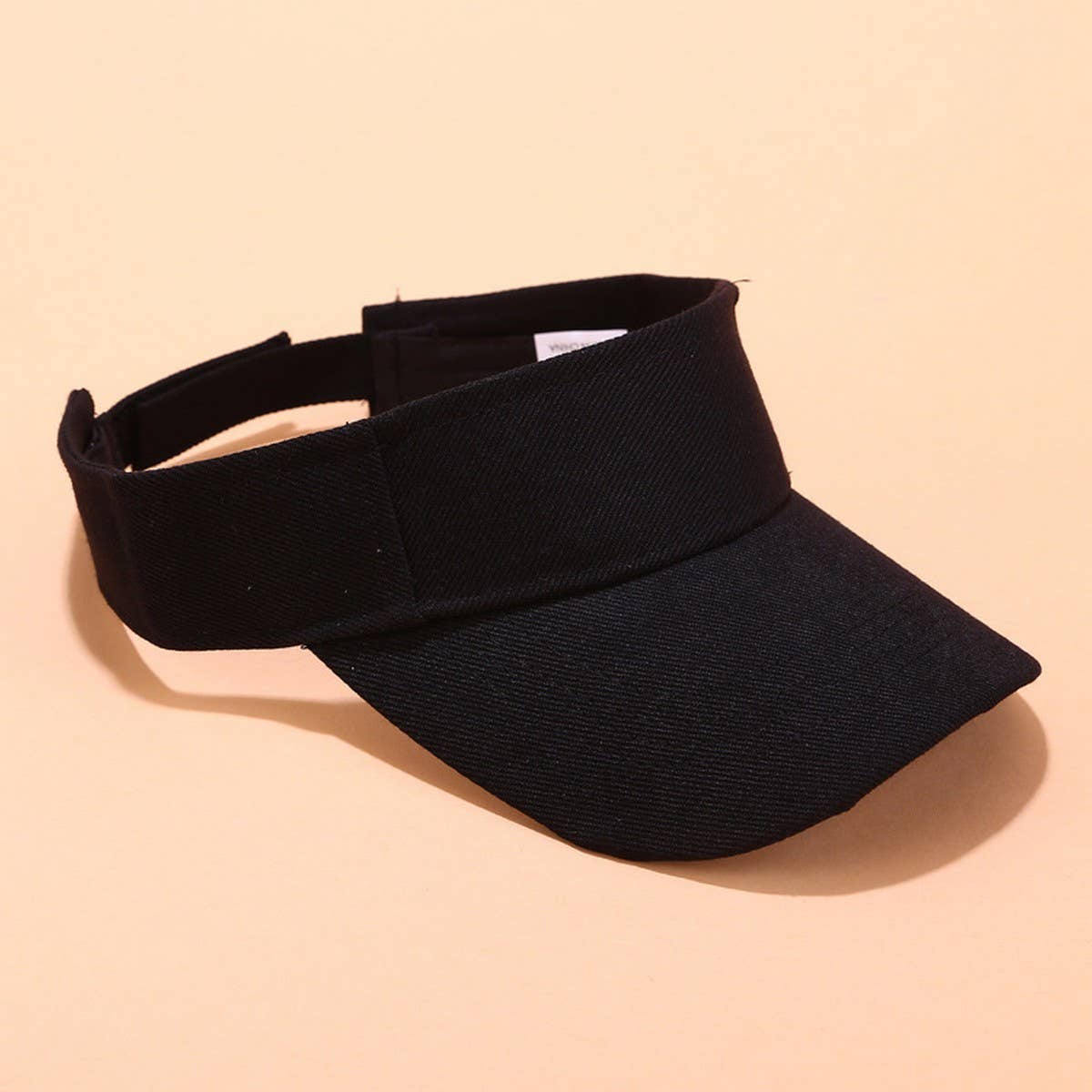 EMBROIDERED LETTER VISOR HAT SUMMER SUNSHADE CAP_CWAH3284