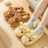 2024 NEW HOME BEAR PLUSH COTTON SLIPPERS_CWSHS0835