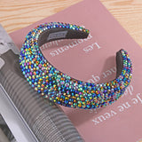 FULL RHINESTONE WIDE BRIMMED FASHION HEADBAND_CWAHA0498