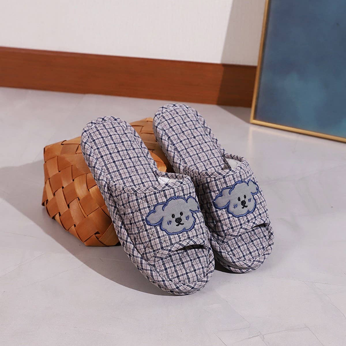 CINNAMOROLL COTTON FLOOR SLIPPERS 3 LAYER_CWSHF0196