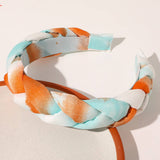 COLOR BLOCK BRAIDED HEADBAND_CWAHA0229