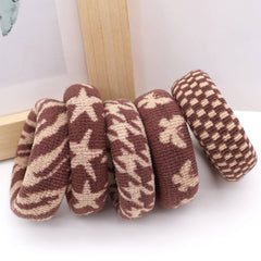FASHION WIDENED HAIR TIES5PCS BOX_CWAHA0504