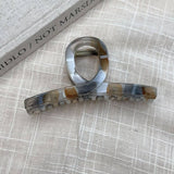 ELEGANT MARBLE HAIR CLAW GRADIENT PATTERN CLIP_CWAHA2372