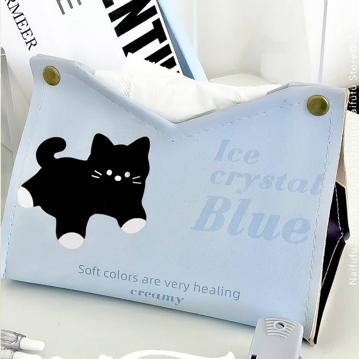 NEW CREATIVE FUNNY PUPPY CARTOON TISSUE BOX_CWMM2248