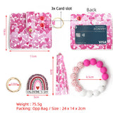 2024 NEW LOVE WOODEN BEAD KEYCHAIN_CWMM1300