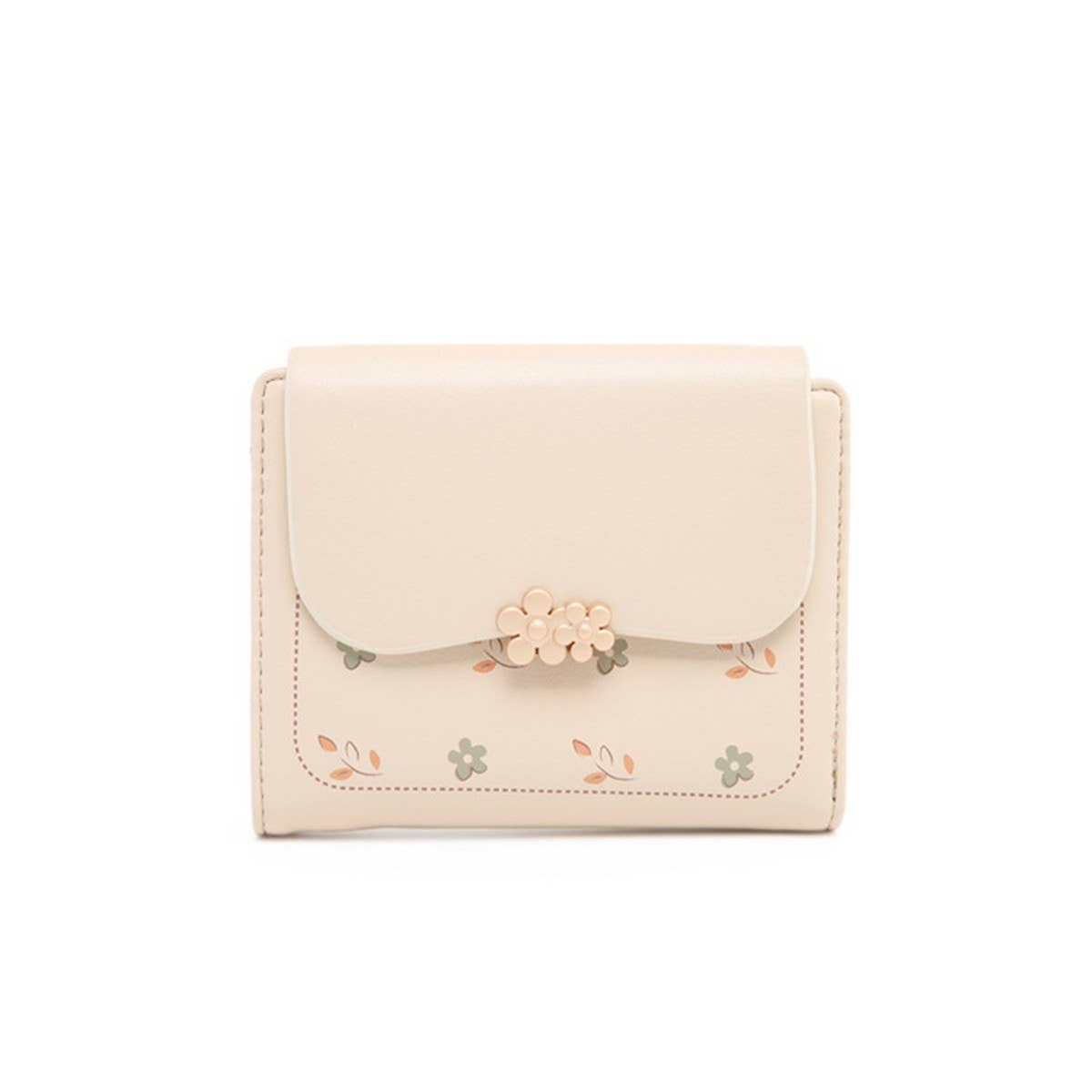 Fresh Sweet Print 3-Fold Zipper Wallet_Cwab06259