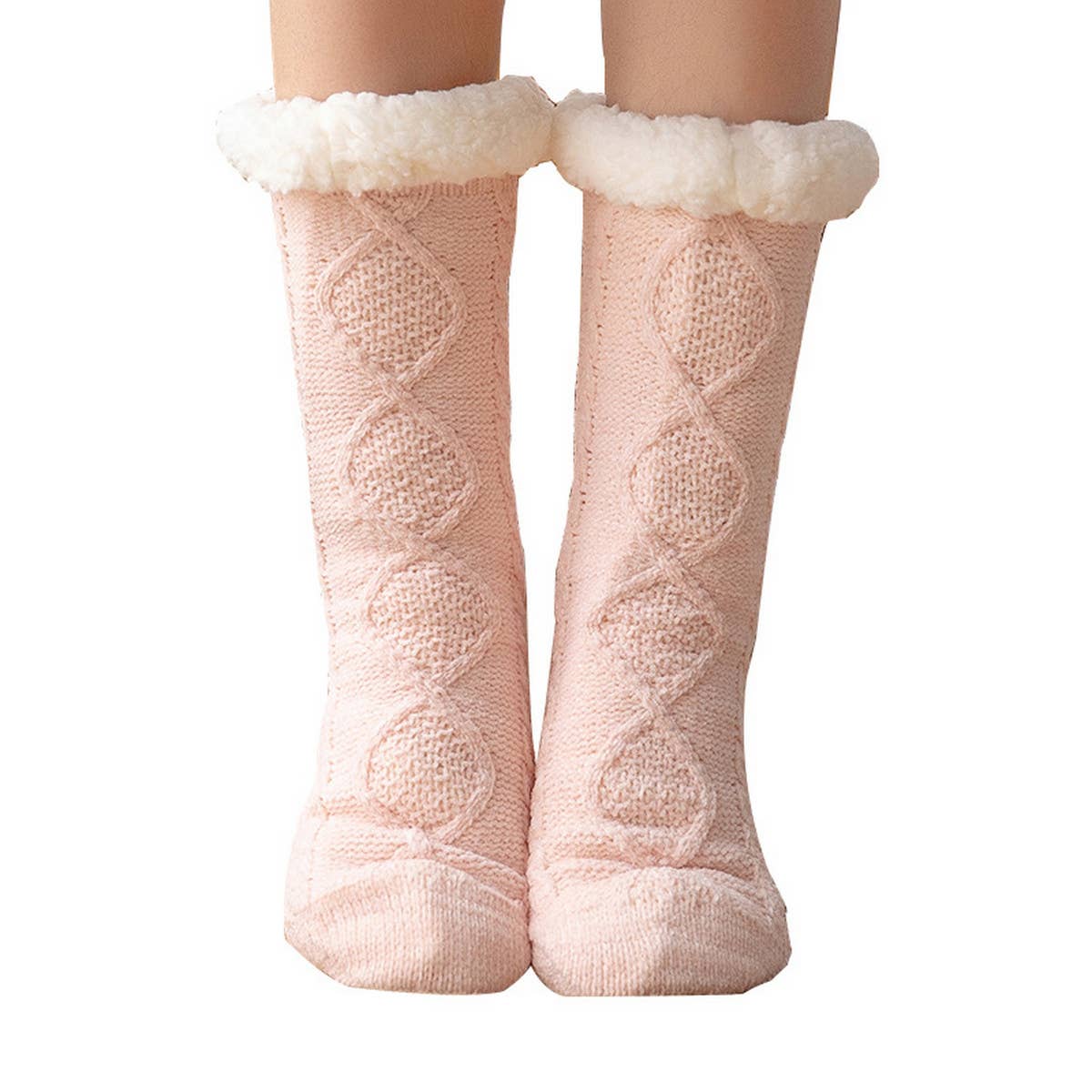 THERMAL LEG WARMERS PLUSH INDOOR SLIPPERS_CWMS0717