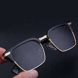 Vintage Polarized Eyebrow Frame Sunglasses_Cwasg0612