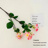 FAUX JASMINE BEGONIA BOUQUET FOR HOME DECOR_CWMM6592