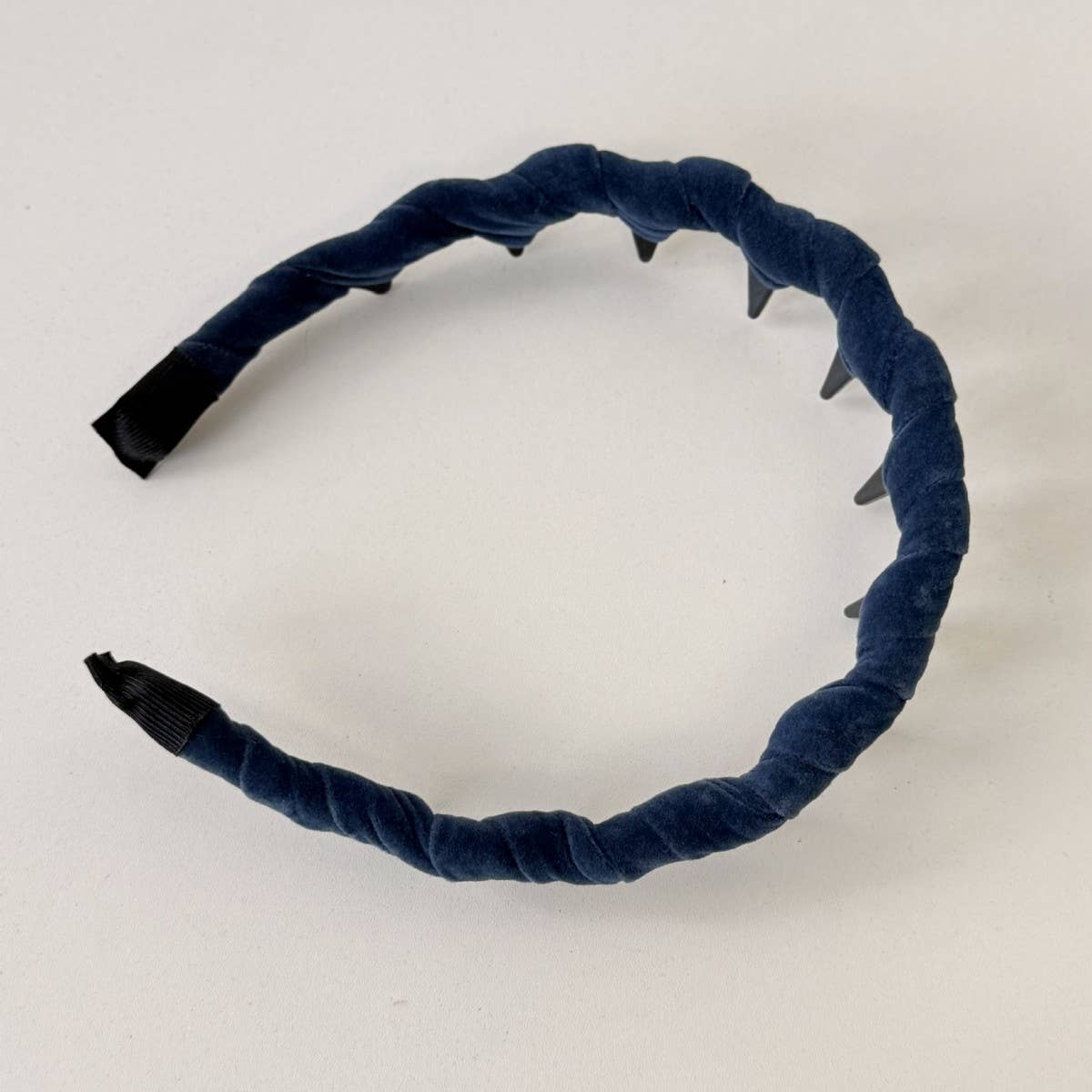 Velvet Headband With Teeth Soft Autumn Style_Cwaha08034