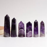 AMETHYST CRYSTAL POINT HEX TOWER_CWMM8102