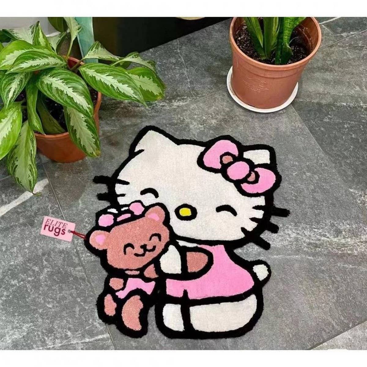 CUTE CAT BATHROOM RUG ABSORBENT NON SLIP FLOOR MAT_CWMM7395