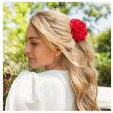 LARGE ROSE HAIR CLAW ELEGANT INS STYLE CLIP_CWAHA1046