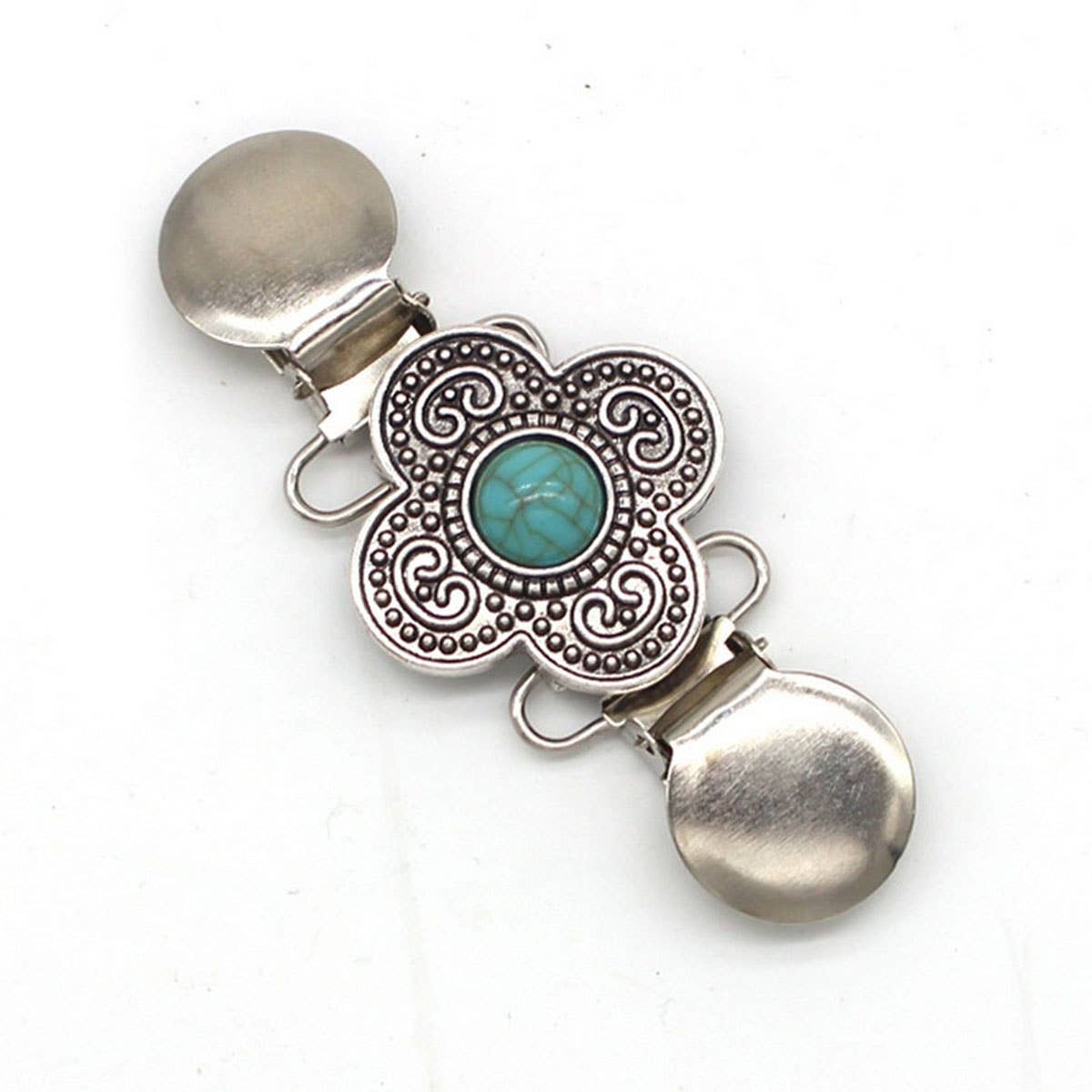 HOT SALE TURQUOISE SWEATER CLIP AND SHAWL CLIP_CWMM2209