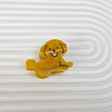 Cartoon Corgi Hair Claw Clip, Acetate Material_Cwaha6433