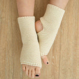 LEGGINGS MIXED COLOR STRIPED YOGA WARM SOCKS_CWMS0763