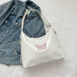 2024 NEW FASHION EMBROIDERED BUTTERFLY BUCKET BAG_CWAB3294