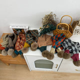 KNIT SCARF COZY WINTER CROSS NECK WARMER FOR KIDS_CWASC2101