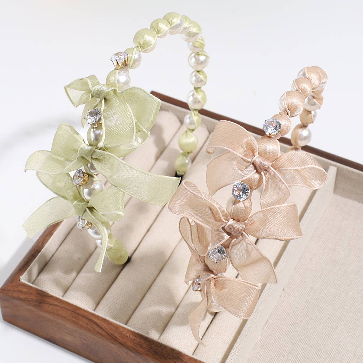 Versatile Mesh Bow Headband