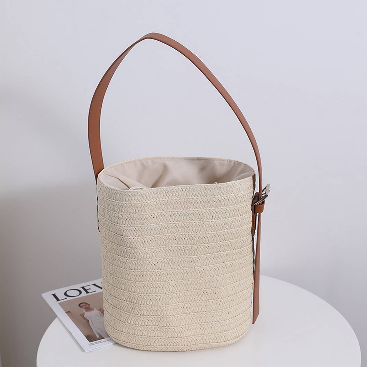 Women New Versatile Shoulder Woven Bag_Cwab1879