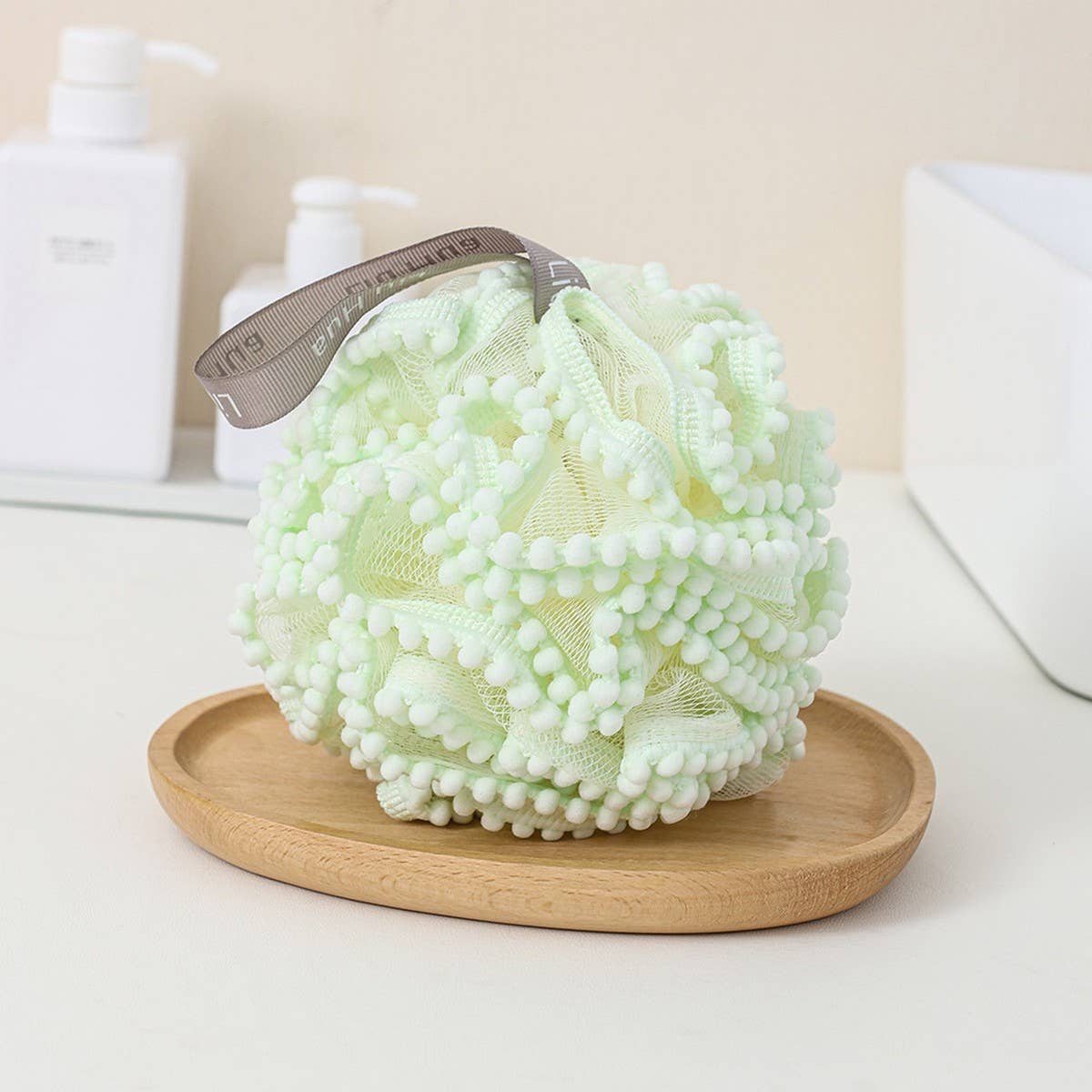 LARGE BATH POUF SUPER SOFT BATH POUF_CWMM3341