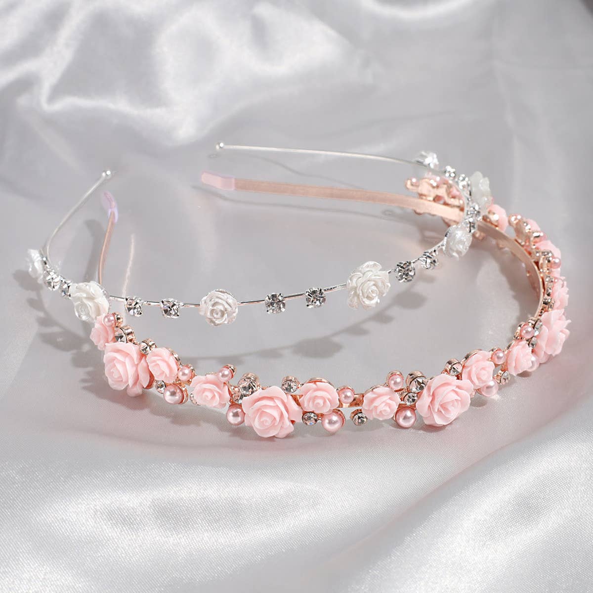 IMITATION PEARL RHINESTONE ROSE HEADBAND_CWAHA2196